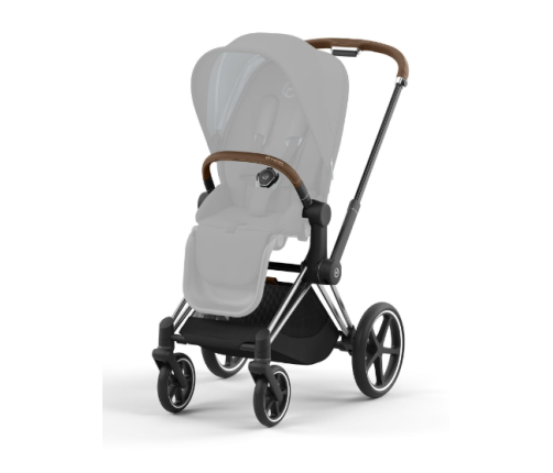 Cybex Priam 4.0 Fashion Koi Chrome Brown frame Bērnu Ratiņi 2in1