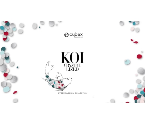 Cybex Priam 4.0 Koi Crystallized + Matt black frame Прогулочная Коляска