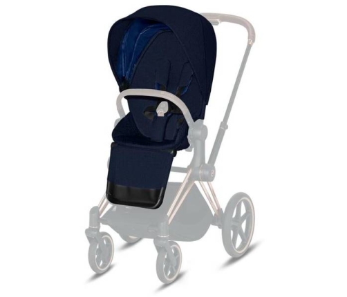 Cybex Priam 4.0 Midnight Blue Plus Pastaigu Bloks - Pastaigu daļas auduma pārvalks