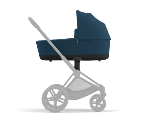 Cybex Priam 4.0 Mountain Blue Chrome black frame Bērnu Ratiņi 2in1