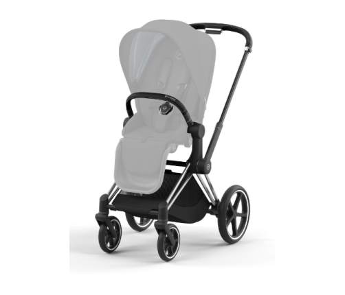 Cybex Priam 4.0 Mountain Blue Chrome black frame Bērnu Ratiņi 2in1