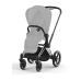 Cybex Priam 4.0 Mountain Blue Chrome black frame Bērnu Ratiņi 2in1