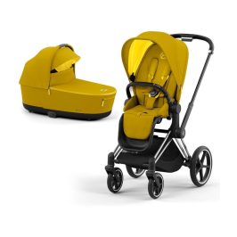 Cybex Priam 4.0 Mustard Yellow Chrome black frame Детская Коляска 2in1 Cybex Priam 4.0 Mustard Yellow Chrome black frame Детская Коляска 2in1