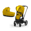 Cybex Priam 4.0 Mustard Yellow Matt black frame Bērnu Ratiņi 2in1