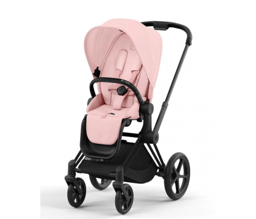 Cybex Priam 4.0 Peach Pink Matt Black frame Детская Коляска 2in1