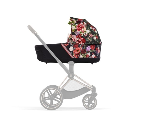 Cybex Priam 4.0 Spring Blossom Dark Люлька для коляски