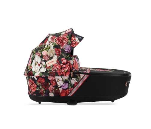 Cybex Priam 4.0 Spring Blossom Dark Люлька для коляски