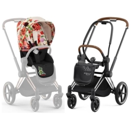 Cybex Priam 4.0 Spring Blossom Light + Chrome brown frame Pastaigu Ratiņi Cybex Priam 4.0 Spring Blossom Light + Chrome brown frame Pastaigu Ratiņi