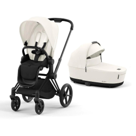 Cybex Priam 4.0 Off White Matt Black frame Детская Коляска 2in1 Cybex Priam 4.0 Off White Matt Black frame Детская Коляска 2in1