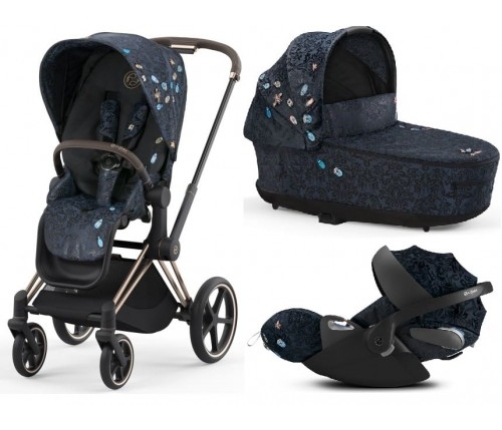 Cybex Priam E-Priam Lux Jewels of Nature Люлька для коляски