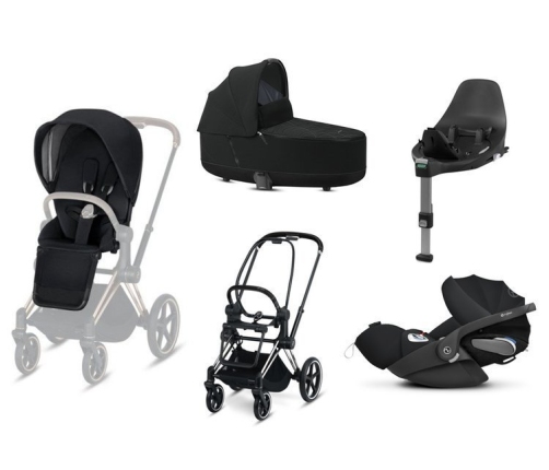 Cybex Priam e-Priam Lux Stardust Black Plus Ratu kulba