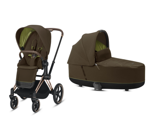 Cybex Priam Khaki Green Pastaigu Bloks