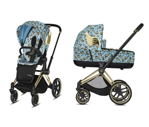 Cybex Priam Lux Cherub Blue by Jeremy Scott Ratu kulba