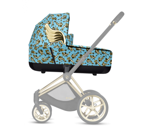 Cybex Priam Lux Cherub Blue by Jeremy Scott Ratu kulba