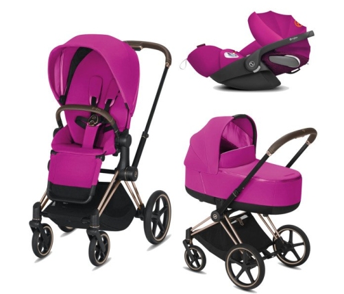 Cybex Priam Lux Fancy Pink Ratu kulba