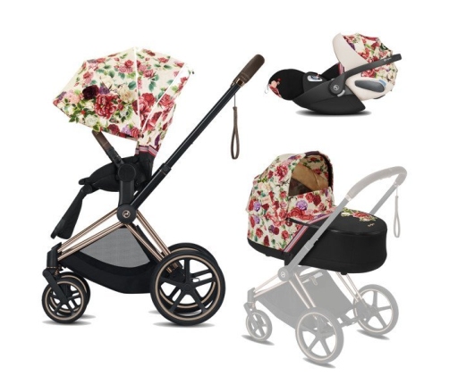 Cybex Priam Lux Spring Blossom Light Люлька для коляски