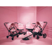 Cybex Priam Nude Beige Simply Flowers + Matt black frame Коляска с Люлькой