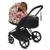 Cybex Priam Spring Blossom Light + Matt black frame Коляска с Люлькой