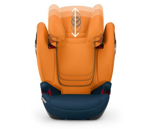 Cybex Solution S-Fix Navy Blue Bērnu Autokrēsls 15-36 kg