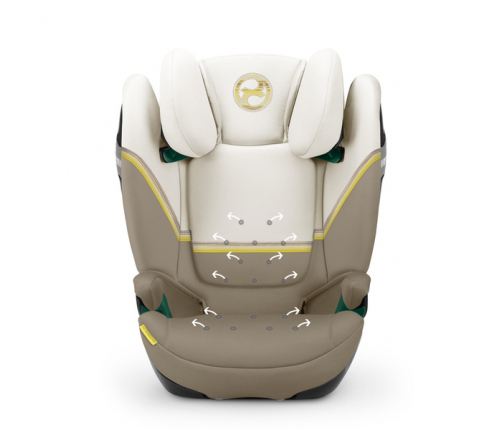 Cybex Solution S2 I-Fix Seashell Beige Bērnu Autokrēsls 15-50 kg