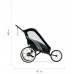 Cybex Zeno Black With Pink Details Рама для коляски для бега