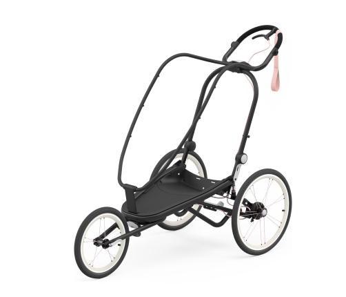 Cybex Zeno Black With Pink Details Рама для коляски для бега