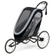 Cybex Zeno Sports All Black (Air) Sporta Ratiņi