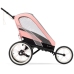 Cybex Zeno Sports Silver Pink (Air) Sporta Ratiņi