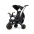 DOONA Liki Trike S5 Nitro Black Детский трехколесный велосипед