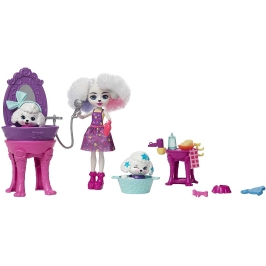 Enchantimals Poodle Beauty Salon Кукла HHC20 Enchantimals Poodle Beauty Salon Кукла HHC20