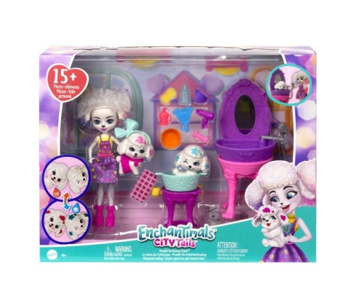 Enchantimals  Poodle Beauty Salon Lelle HHC20