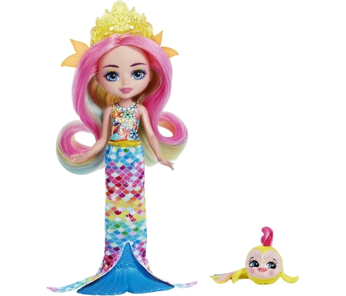 Enchantimals Rainey Radia Rainbow Fish&Flo Lelle Nāriņa HCF68