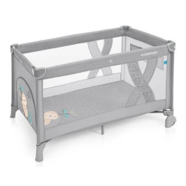 Espiro Simple 07 Light Grey Ceļojumu Gultiņa Espiro Simple 07 Light Grey Ceļojumu Gultiņa