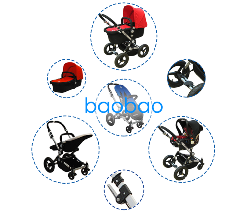 EuroBaby BaoBao Silver standart Bērnu Ratiņi 2in1