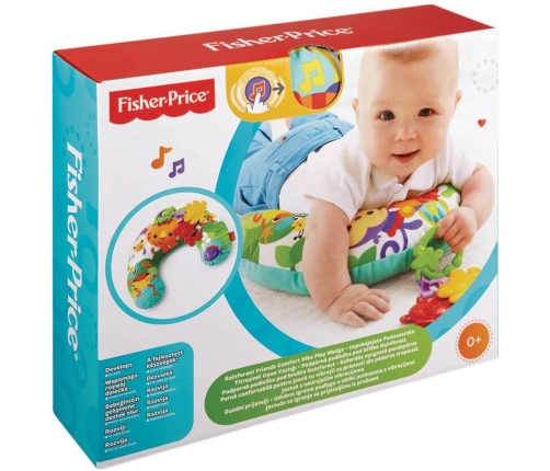 Fisher Price Comfort Vibe Play Wedge CDR52 Музыкальная массажная подушка