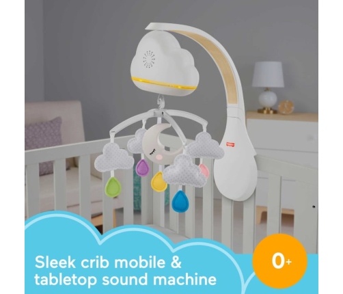 Fisher Price Музыкальная карусель на кроватку Calming Clouds GRP99