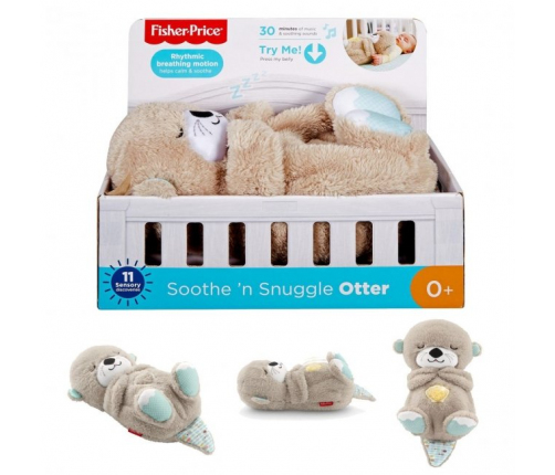 Fisher Price Soothe&Snuggle FXC66 Интерактивная Выдра для сна