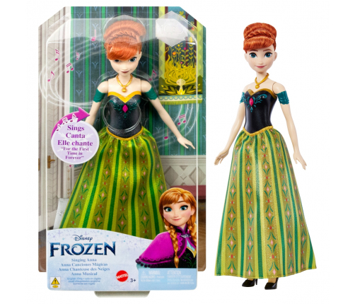 Frozen Fashion Dolls Singing Anna - English Lelle HLW56