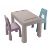 Столик и стульчик TEGGI MULTIFUN grey/old rose/turqoise TI-011-174