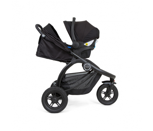 Graco Trailrider Black Sporta Ratiņi skriešanai