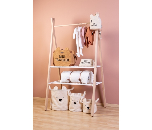 Корзина для хранения 25x20x20 Childhome Teddy Off white