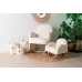 Корзина для хранения 30x30x30 Childhome Teddy Off white