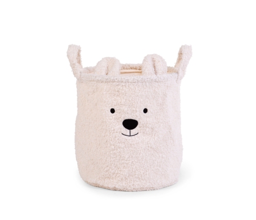 Корзина для хранения 30x30x30 Childhome Teddy Off white