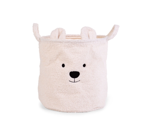 Корзина для хранения 40x40x40 Childhome Teddy Off white