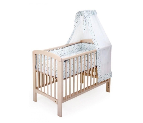 Zīdaiņu gultas veļa virspalags+spilvendrāna TROLL Feathers Bedding set for crib 2