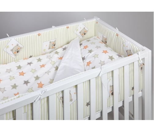 Gultas veļa virspalags+spilvendrāna TROLL Star Bedding set for cot 2