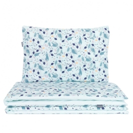 Gultas veļas komplekts no 2 daļām MamoTato Premium Herons 100x135 Gultas veļas komplekts no 2 daļām MamoTato Premium Herons 100x135