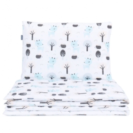Gultas veļas komplekts no 2 daļām MamoTato Trees 100x135 Gultas veļas komplekts no 2 daļām MamoTato Trees 100x135