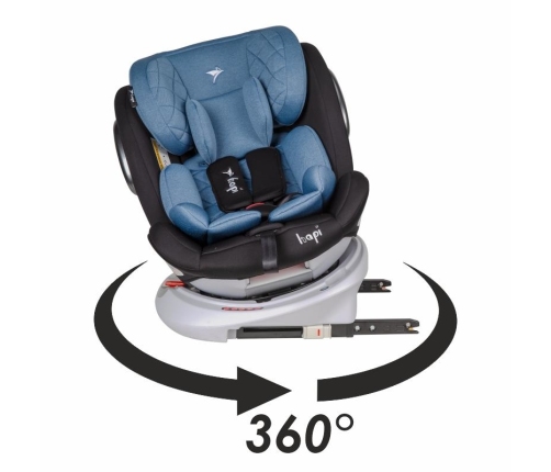 Hapi Ozy 360 Blue Bērnu Autokrēsls 0-36 kg