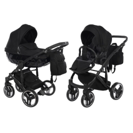 Junama Basic 01 Black Детская Коляска 2in1